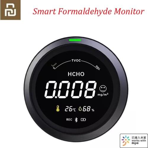 2020 Youpin Air Detector Formaldehyde Monitor Electric Hygrometer Thermometer For Smart MI Home Mijia App Air Quality Detector