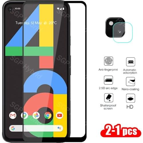 For Google Pixel 4a Glass camera protective glass For Google Pixel 4 a pixel4a phone protector tempered glass safety Film 5.81