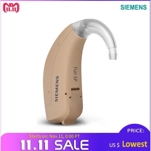 SIEMENS FUN SP 6-Channel Digital Hearing Aid 120dB BTE Hearing Aids for the elderly Severe Hearing Loss Sound Amplifier