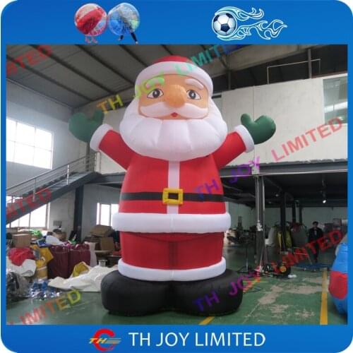 Free Door Shipping outdoor Inflatable Santa Claus for sale, Promotional Inflatable Santa, Inflatable Santa Claus for Advertising