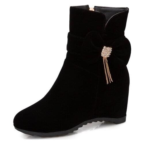 Big Size Simple boots boots women shoes ankle boots for women ladies boots shoes woman winter