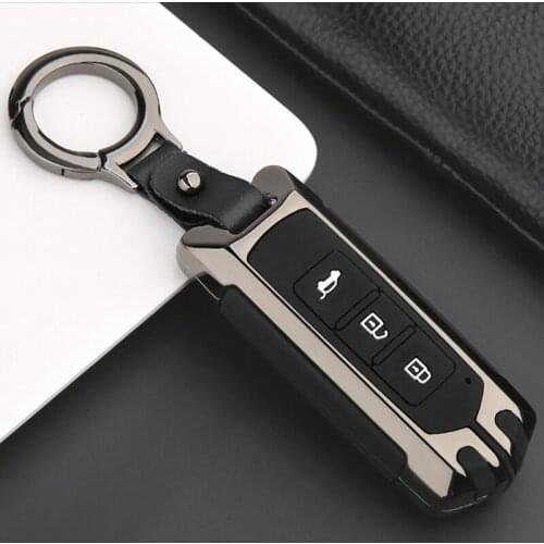 Zinc alloy+Silicone Car Key Cover Case For Baojun 530 730 560 310 310W 510 E100 E200 2014-2017 2018 2019 2020 2021 Accessories