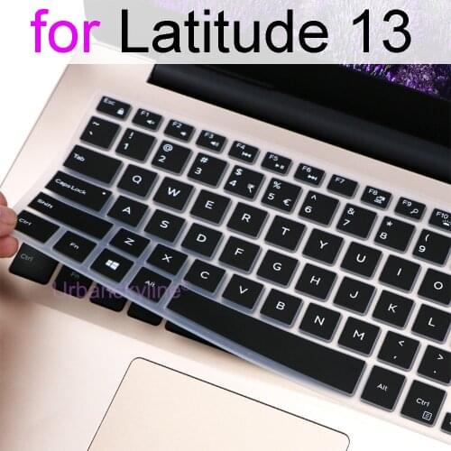 For Dell Latitude 14 13 Keyboard Cover 3300 3301 3310 3320 3410 3420 3000 5000 Protector Skin Film Case Accessories Silicone