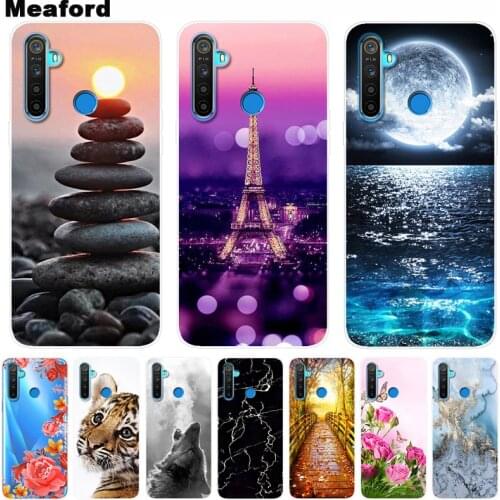 For OPPO Realme 6 Pro Case Realme 5 Case Phone Cover Soft Silicone 3D Printing Back Case for OPPO Realme 5 6 Q 6i Realme6i Cover