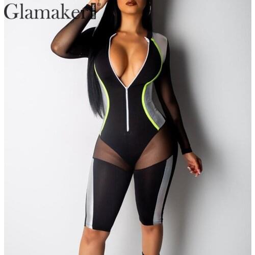 Женские комбинезоны Glamaker China At AliExpress