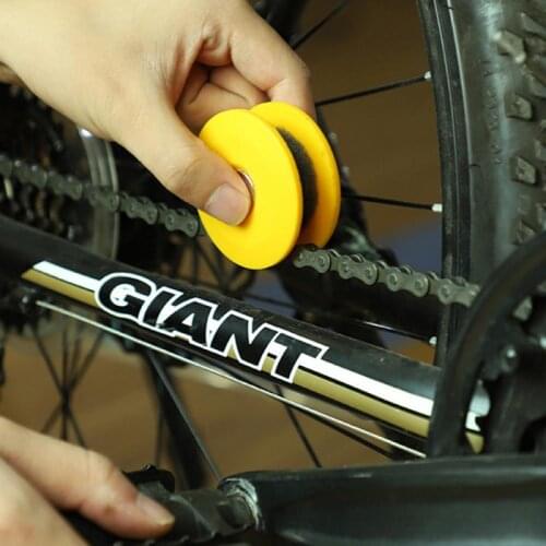 Bike Bicycle Chain Washer Chain Cleaner Cleaning Tool Lubricating Oil Maintenance Tool Bicycle Accessories