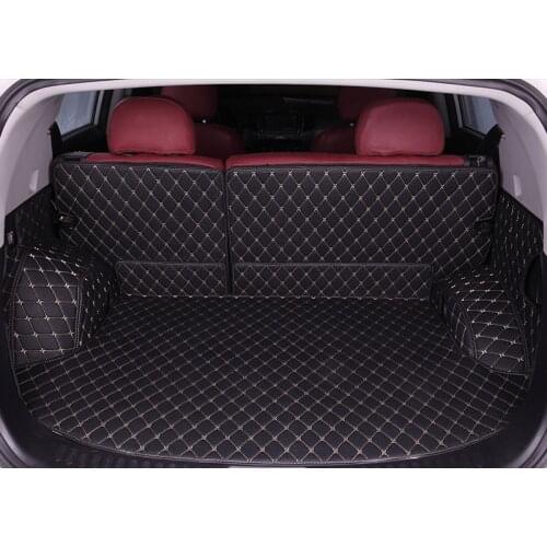 Custom car trunk mats for Geely all model Emgrand EC7 GS GL GT EC8 GC9 X7 FE1 GX7 SC6 SX7 GX2 auto accessories foot mats