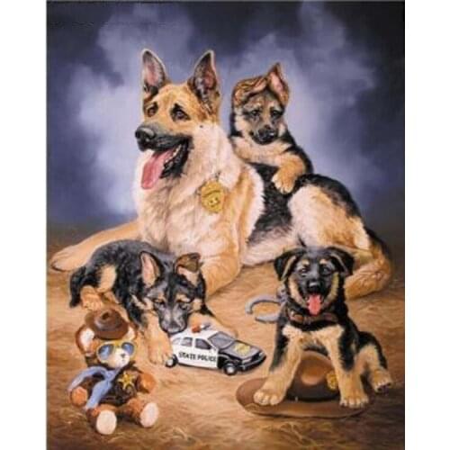 Love.Thanks Animal Diamond Embroidery Dog Diamond Painting 5D New Arrivals Embroidery Kit Diamond Embroidery Painting