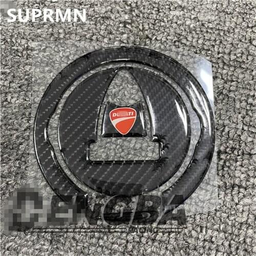 Suitable for Ducati PANIGALE V2/V4/959 modified fuel tank cap stickers side non-slip anti-scratch fish bone decal stickers