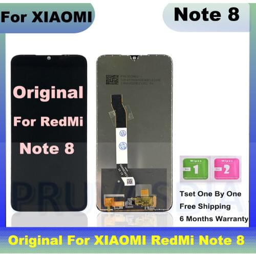 6.8'' Original For xiaomi Redmi Note 8 LCD Display Touch Screen Replacement Digiziter For xiaomi Redmi note8 Screen