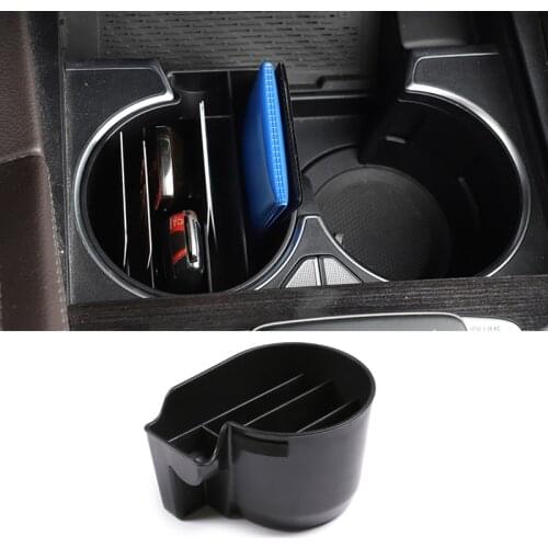 Cup Holder Storage Box For Mercedes GLE Class W167 2020 350/amg 450 500e AMG Interior Decoration Accessories