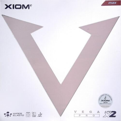 Original Xiom Vega Pro New Carbo-black Sponge Table Tennis Racket Rubber Ping Pong Rubber