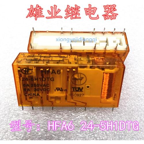 Hfa6 24-5h1dtg relay 5 open 1 close hfa6 24 V