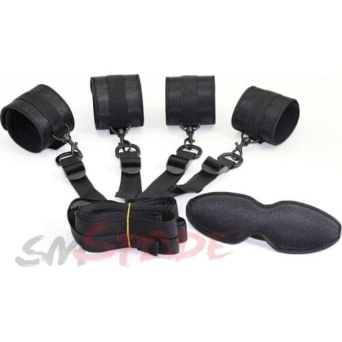 Smspade Adult Product SM Bondage Kit Feminin Sex Toys Restraints for Womans for Erotic Couple Bdsm Fetish Female Chastity Belt