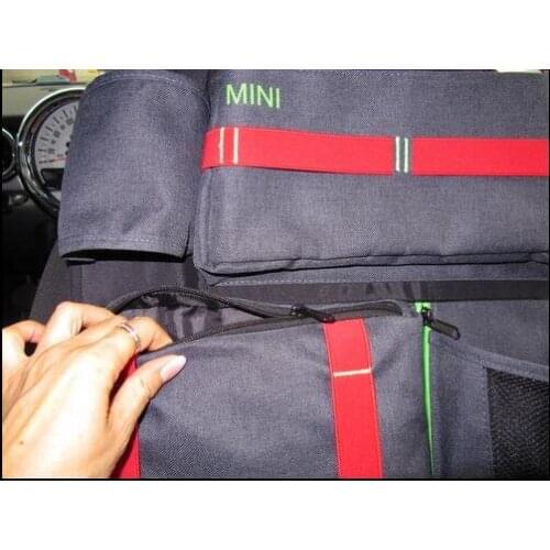 Brand New Fashion Storage bag High Quality Rucksack Colorful Style UV Protected Mini Cooper logo school bag Tool bag(1pc/set)