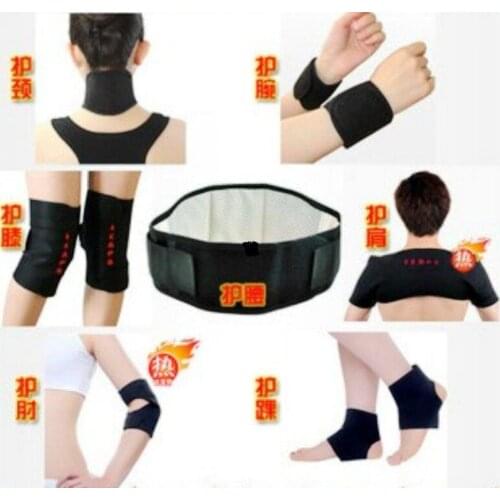 Best price 11-In-1 Tourmaline brace products support Self Heating belt Neck Shoulder Wrist Elbow Belt Kneepad Ankle protection