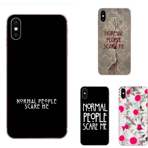 Covers Ultra Thin Normal People Scare Me For Huawei Honor Mate 20 p40 lite pro 10i 20i 8S lite Y9 Y7 Y5 Prime 2019 2018