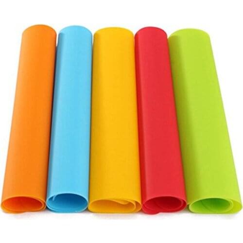 40*30CM Colorful Gadgets Mat Heat Resistant Waterproof Insulation Silicon Cup Mat Coasters Kitchen Accessories Kitchen Table Mat