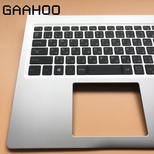 Brand new original laptop JP JAPAN keyboard for DELL INSPIRON15-5000 5570 5575 palmrest assembly With backligt SLIVER