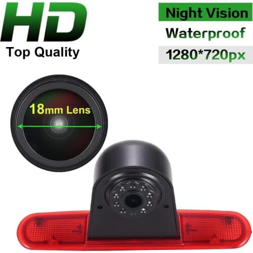 100% Top Qualität gale 18mm lens Car back up reverse light for Fiat Doblo 263 van 2010-2020 Opel Combo 2011-2018 Bus camera
