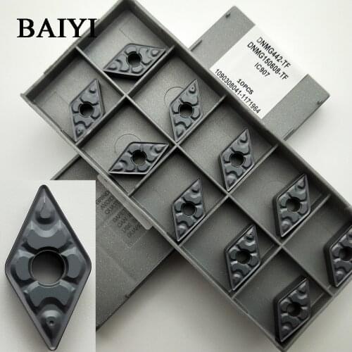 DNMG150608 TF IC907 DNMG 442 Internal Turning Tools DNMG 150608 Carbide inserts Lathe cutter Cutting Tool CNC Tools