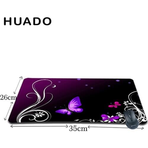 350*260*2MM Rubber Game Mouse Pad Laptop Computer Mat Anti-Slip