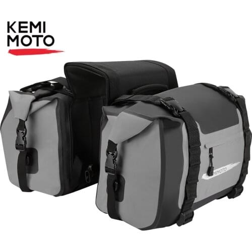 Motorcycle Bag Outdoor PVC Dry Saddle Bag Waterproof Touring Side Bags 50L Universal For R1200GS F800GS CBR600RR CB1000R CBR400