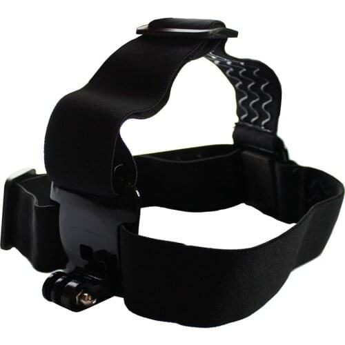 QQT For GoPro 9 8 7 6 5 Camera adjustable headband soft strap, suitable for GoPro Hero 9 8 7 6 5 4 3+ 21 Sjcam SJ4000