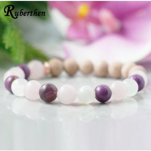 Ruberthen New Design Grief and Loss Bracelet Healing Crystals Emotional Healing Bracelet Vintage Design Anxiety Energy Jewelry