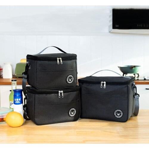 Lunch Cooler Bag Folding Insulation Picnic Ice Pack Food Thermal Bag Drink Carrier Insulated Bags Food Delivery Bag -40