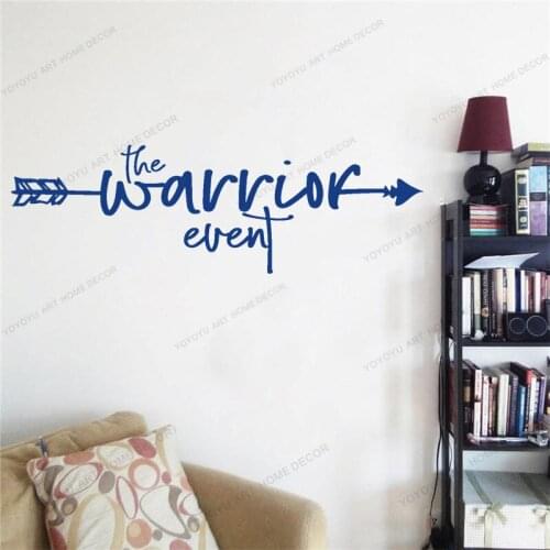 The Warrior Event Wall Decoration Modern Fashion Wall Decoration Removable Waterproof Decor Poster For Boys Kidroom CX79