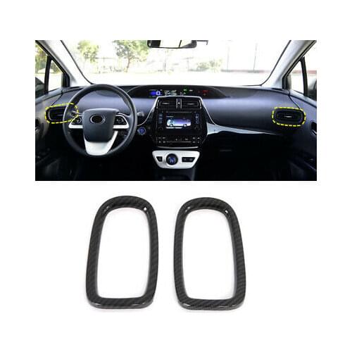 Inner Side Air Condition Vent Cover Trim 2pcs For Toyota Prius XW50 2016 - 2020