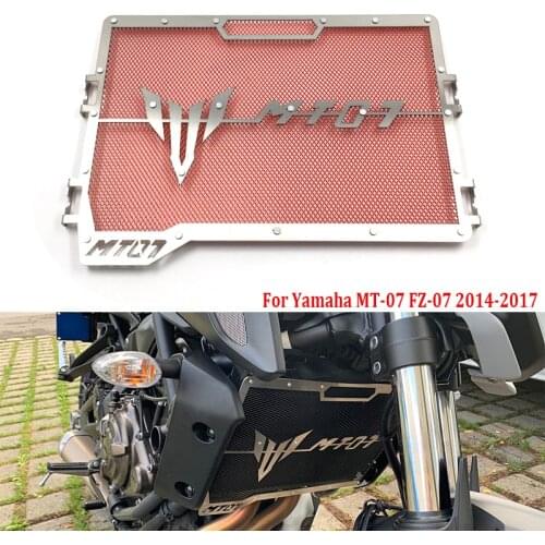 Motorcycle Radiator Protective Cover Grill Guard Grille Protector For Yamaha MT-07 MT 07 MT07 FZ-07 FZ 07 FZ07 2014-2018 2019