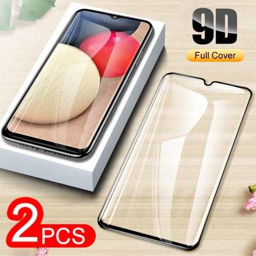 2 Pcs Full Protective Glass For Samsung Galaxy A02 A01 Core Screen Protector On Samzung M01 Core M02 M02s A 01 02 Tempered Glass