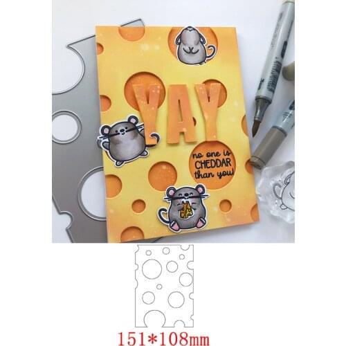 2020 Hot Rectangle Frame With Circles Metal Cutting Dies For Scrapbooking Craft Die Cut Card Photo Album Making Embossing Stenci