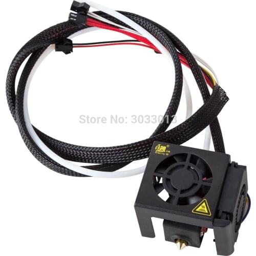 24V Ender-5 Full Assembled Extruder MK10 hot end Kits Fan Cover Air Connections 0.4MM Nozzle Kits for Ender 5 3D printer parts