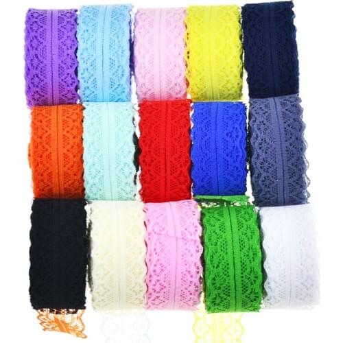 5yards of beautiful lace ribbon, 3 cm wide, DIY Clothing / floral accessories/Party decoration Wedding decoration lace
