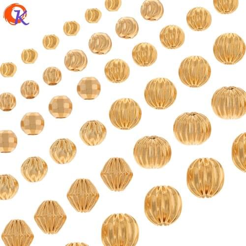 Cordial Design 100Pcs Jewelry Accessories/Genuine Gold Plating/DIY Beads Making/Copper Beads/Jewelry Finding Component/Hand Made