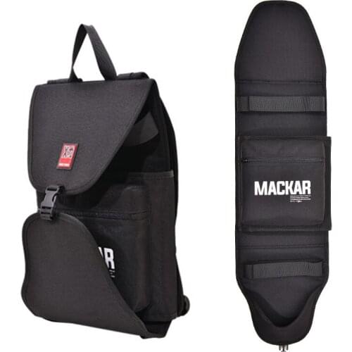 Electric Skateboard Bag Longboard Flat Plate Double Shoulder Carry Backpack 31inch Adjustable Folding Cover Skate Parts