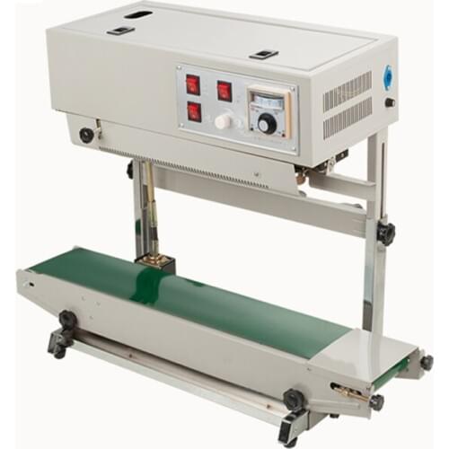 FR-900v Vertical Sealing Machine for Plastic Bag Popular Sealer Welding Machine for Liquid or Paste Package Able to Print Date