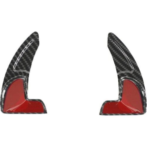 1 Pair Steering Wheel Shift Paddle Shifter Extension Trim Car Fit for Dodge Charger Challenger 2015 2016 2017 2018 2019 2020