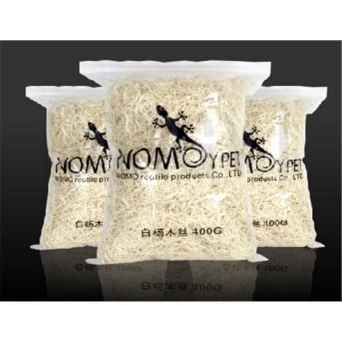 NOMOY Natural Aspen Wood Mat for Turtle Reptile Snake Lizard 400g