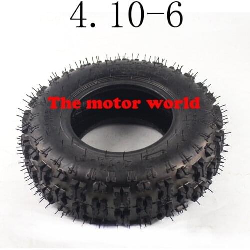 New Hot Sale 4.10-6 Tire and Inner Tube Fit All Models ATV Go Kart MIni Quad 47cc 49cc Snowplow Tires Snowmobile Tires