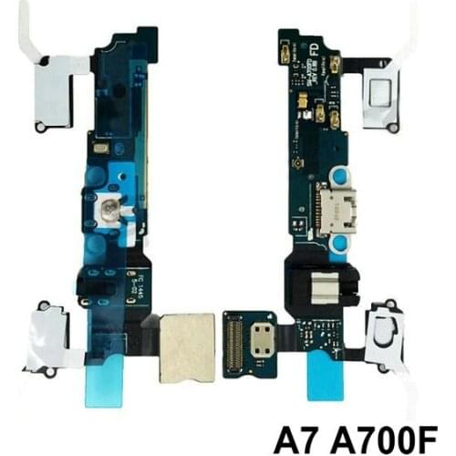 New Microphone Module+USB Charging Port Board Flex Cable Connector Parts For Samsung A7 2016 A710F / 2016 A710H / A700F / A7000
