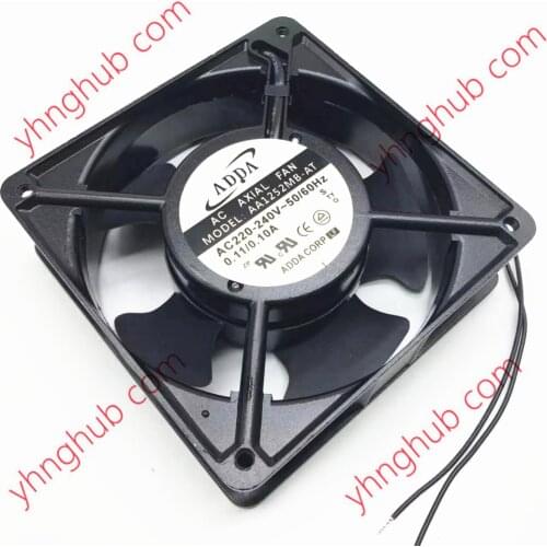 ADDA AA1252MB-AT AC 240V 60Hz 120x120x25mm Server Cooling Fan