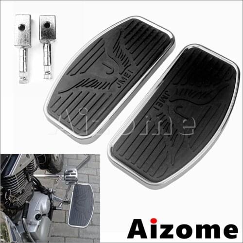 Motorcycle Driver Footboard Front Foot Rest Floorboards For Honda Shadow VT400 VT750 VT 400 750 2004-2012 2011 2010 2000 2009