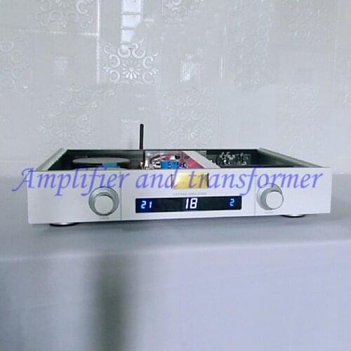 C27 fully balanced remote control hifi class A pre-amplifier, equipped with pure post-stage multi-function household power amp