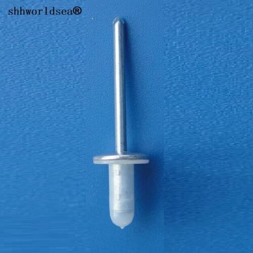 Shhworldsea auto metal clips valve aluminum rivet with plastic cap for toyota 90269-06013