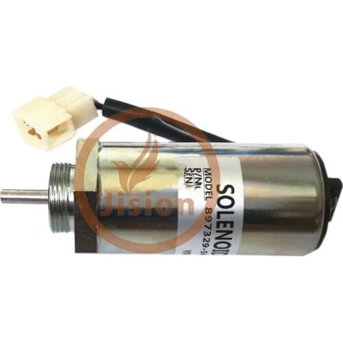 JISION Excavator Shut Off Solenoid Valve 897329-5680