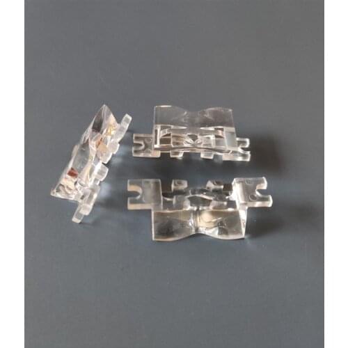 RKTS-36.67 High quality LED Lens, Street light lens, Size: 36.67X17.64X10.39mm, Degree: 35*120, Clean Surface, PMMA materials